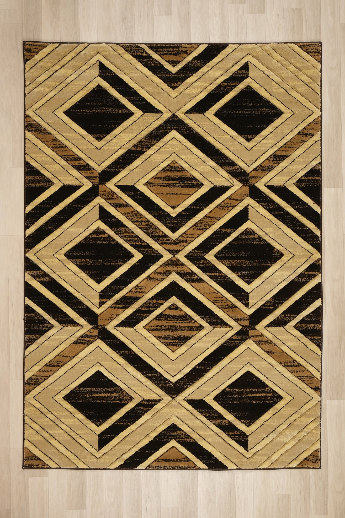 Aruba Collection Hand Carved Soft Area Rug with Exquisite 3D Design RT2604