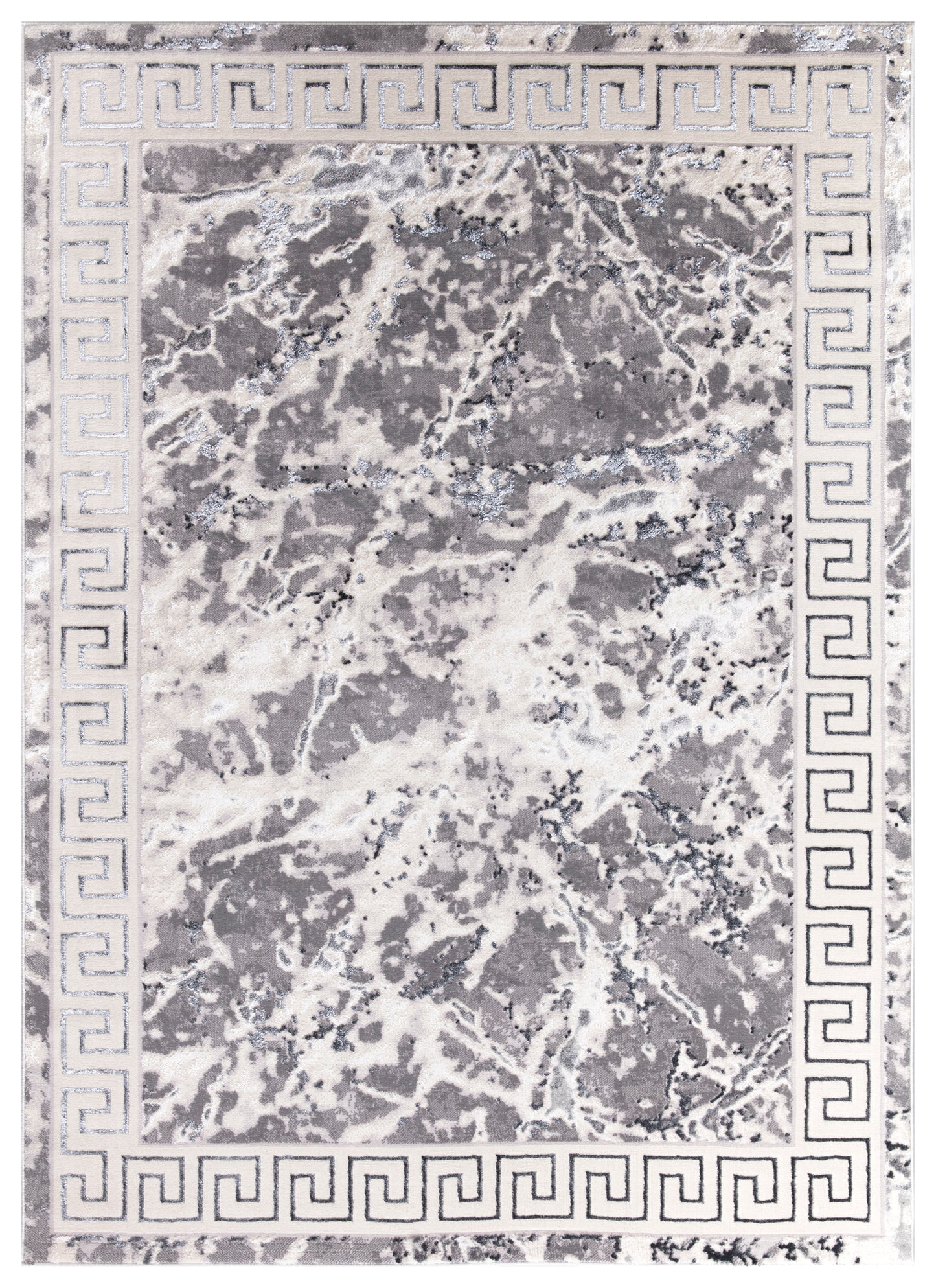 Modern Traditional Area Rug. Artificial Intelligence Design with 3D Affect