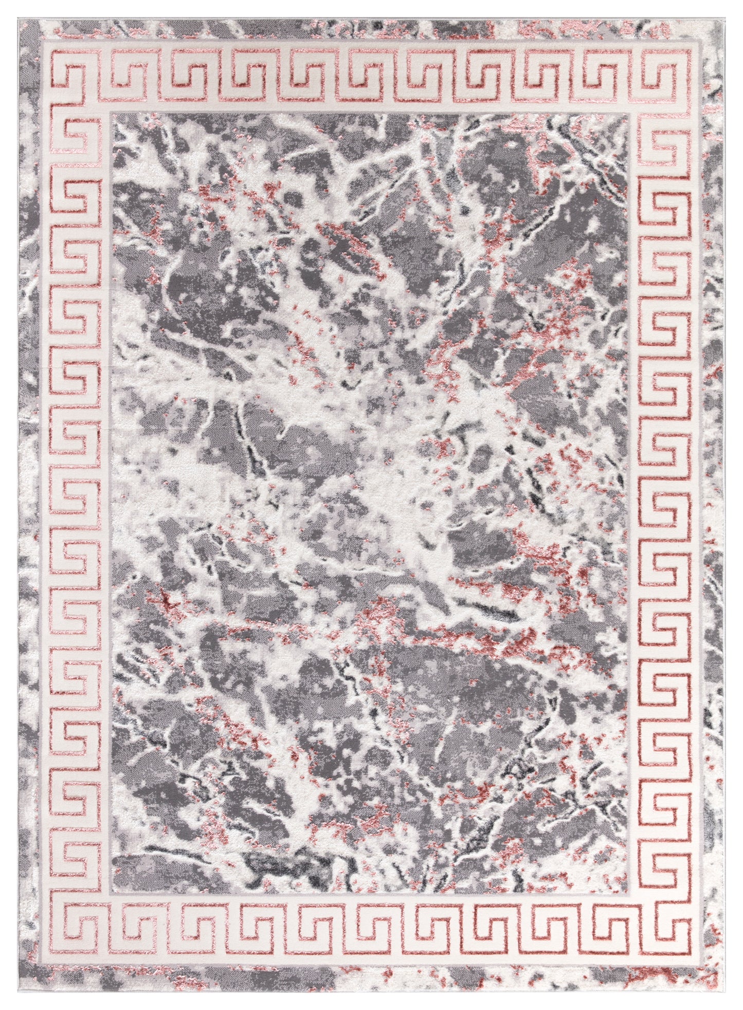 Modern Traditional Area Rug. Artificial Intelligence Design with 3D Affect