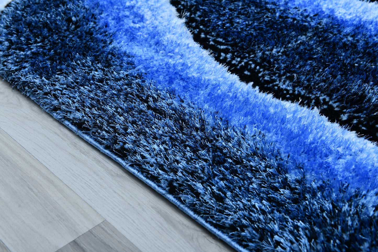 Lulu Modern 3D Carved Design Fluffy Texture  Area Rug RT3116