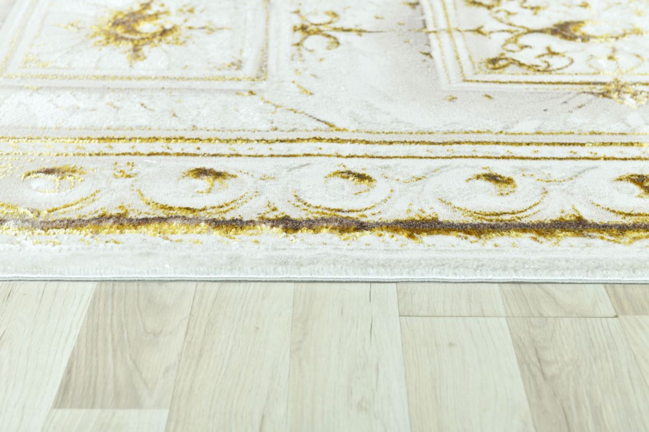 Modern Traditional Area Rug. Artificial Intelligence Design with 3D Affect Rt8403