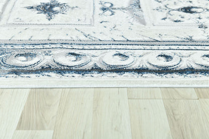 Modern Traditional Area Rug. Artificial Intelligence Design with 3D Affect Rt8403