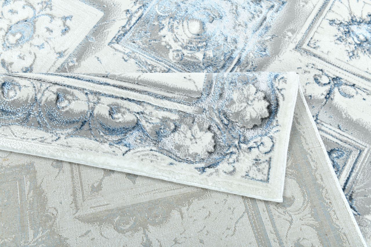 Modern Traditional Area Rug. Artificial Intelligence Design with 3D Affect Rt8403