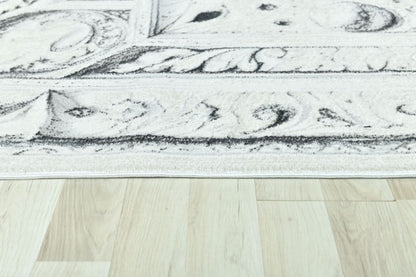 Modern Traditional Area Rug. Artificial Intelligence Design with 3D Affect Rt8401