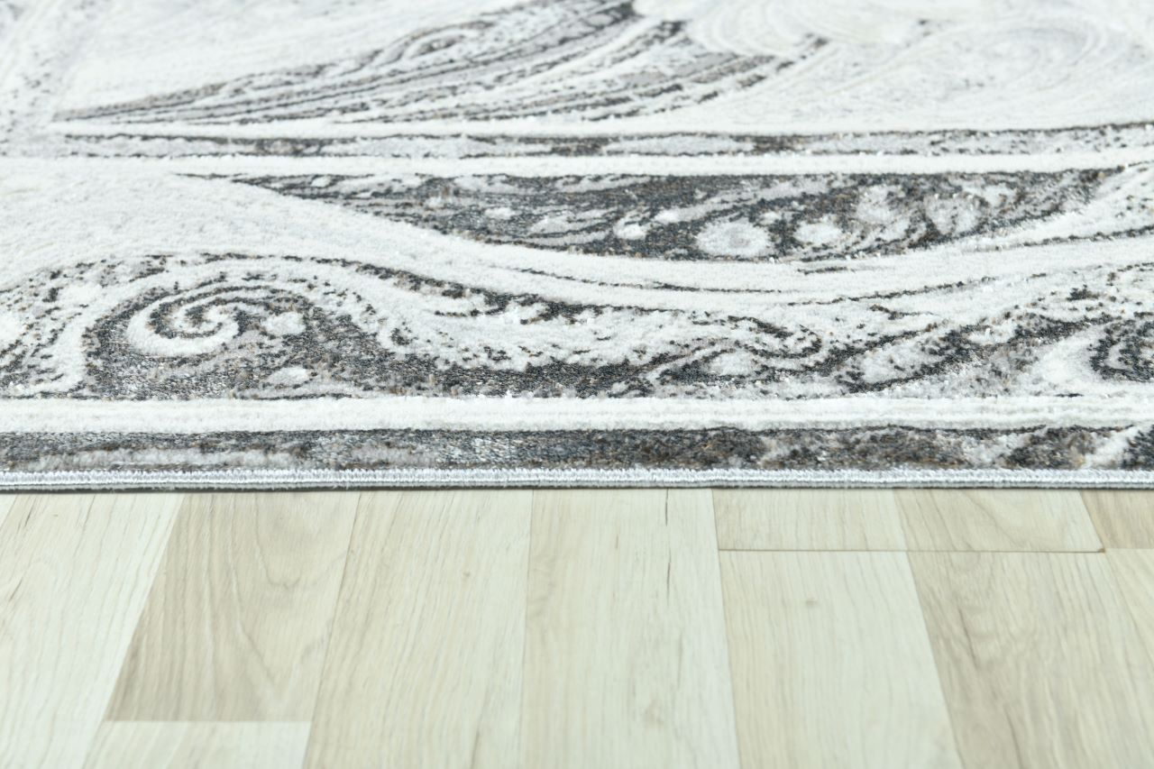 Modern Traditional Area Rug. Artificial Intelligence Design with 3D Affect Rt8404