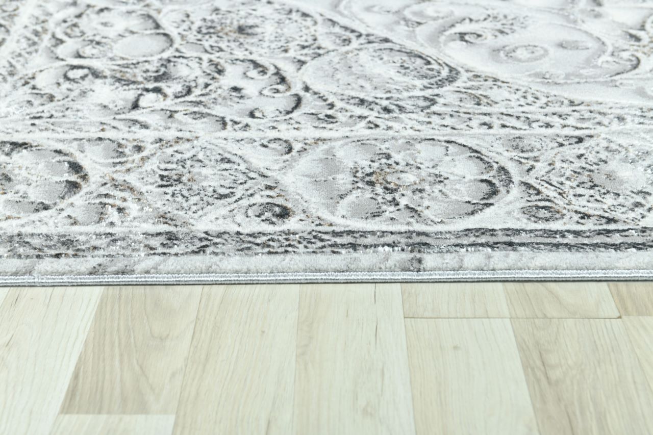 Modern Traditional Area Rug. Artificial Intelligence Design with 3D Affect Rt8406